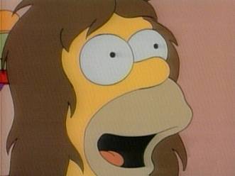 Ma � proprio Homer, con tutti quei capelli?