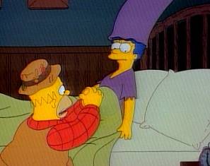 Homer vuole andare a pescare
